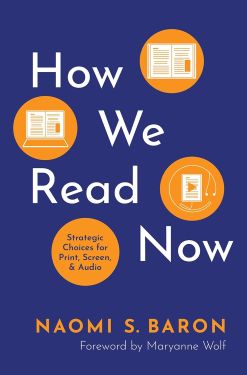 Book cover for How We Read Now by Naomi S. Baron